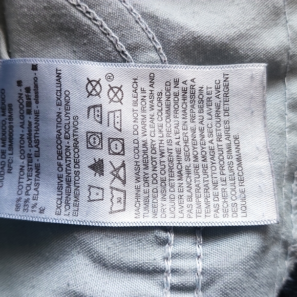 Levi's signature Bermuda shorts women's plus size 28w - Picture 3 of 7